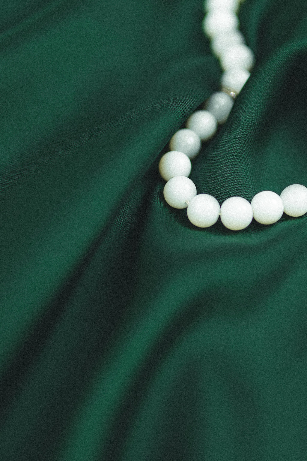 Green Silk Hijab